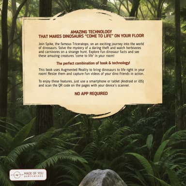 Dinosaurs Are Back: Back cover
