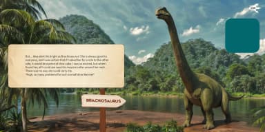 Dinosaurs Are Back: Inside: the brachiosaurus
