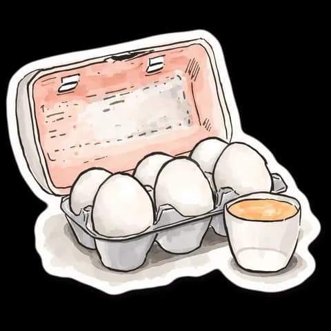 the egg, the picture from the book