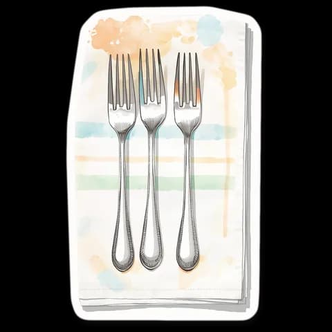 the fork, the picture from the book