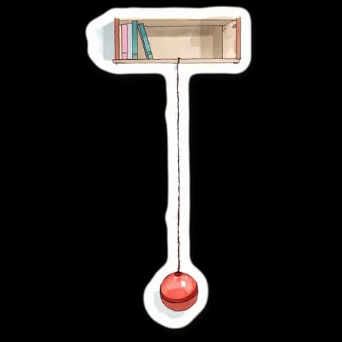 the yo-yo, the picture from the book