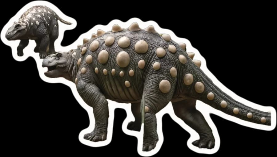 The Ankylosaurus from Dinosaurs Are Back