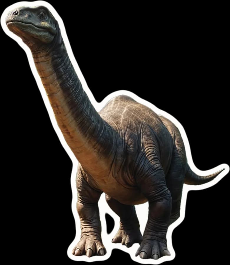 The Apatosaurus from Dinosaurs Are Back