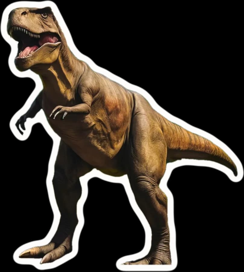 The Tyrannosaurus rex from Dinosaurs Are Back