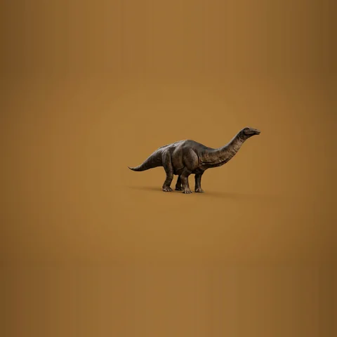 3D apatosaurus from Dinosaurs Are Back