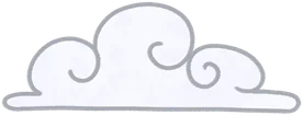 A small white cloud.