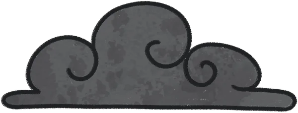 Foo's big dark storm cloud from Foo's Big Emotions.