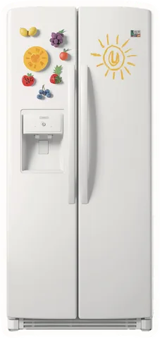 Fridge, a paper cut-out