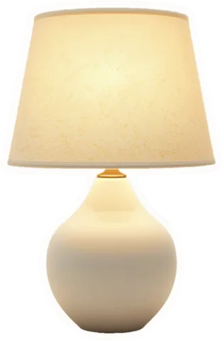 Lamp, a paper cut-out