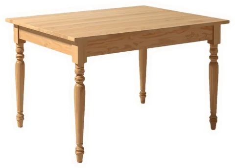 Kitchen table, a paper cut-out