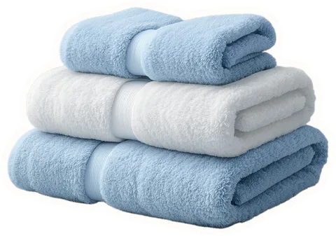 Towel, a paper cut-out