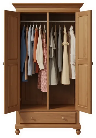 Closet, a paper cut-out