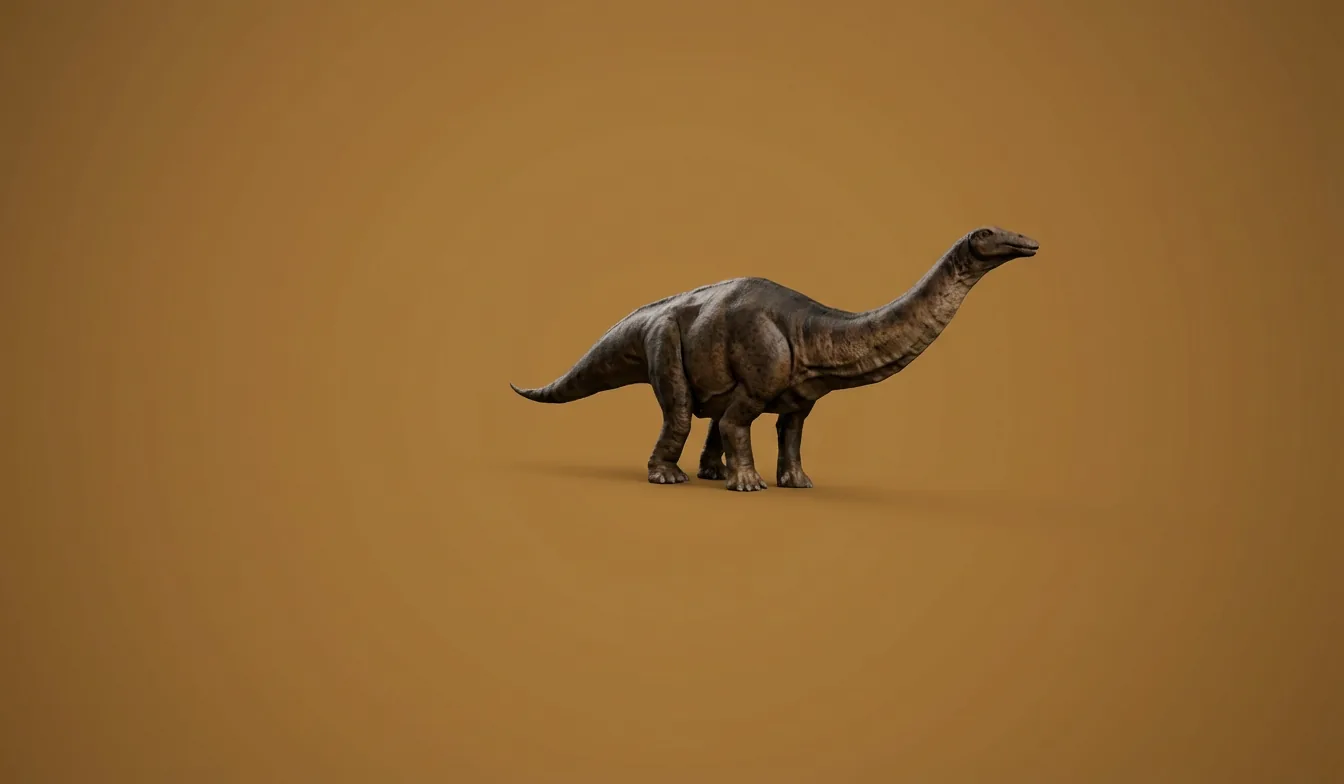 3D Apatosaurus from Dinosaurs Are Back, ready to stand in your room in augmented reality