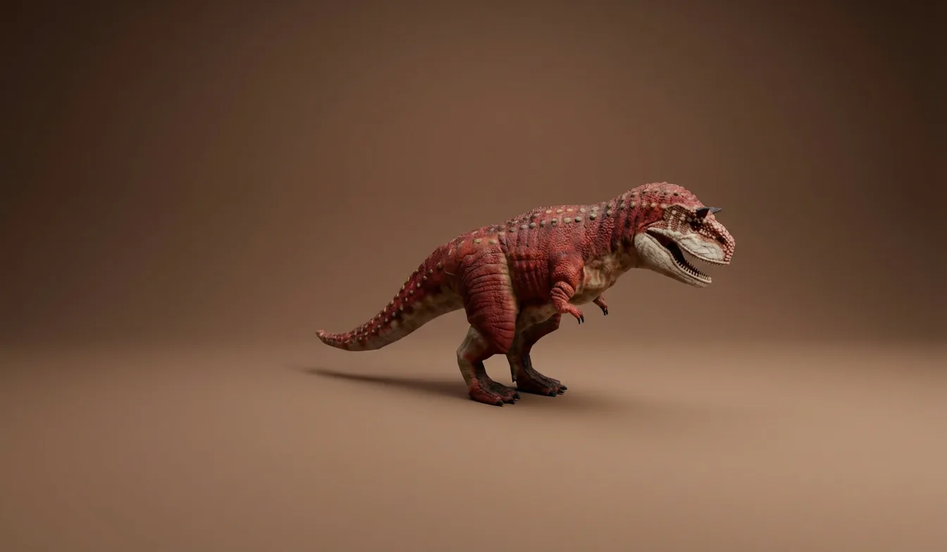 3D Carnotaurus from Dinosaurs Are Back, ready to stand in your room in augmented reality