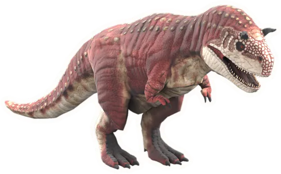 Carnotaurus, a paper cut-out