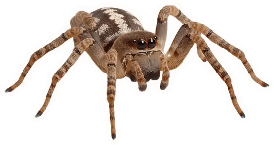 Spider, a paper cut-out
