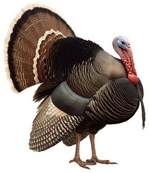 Turkey, a paper cut-out